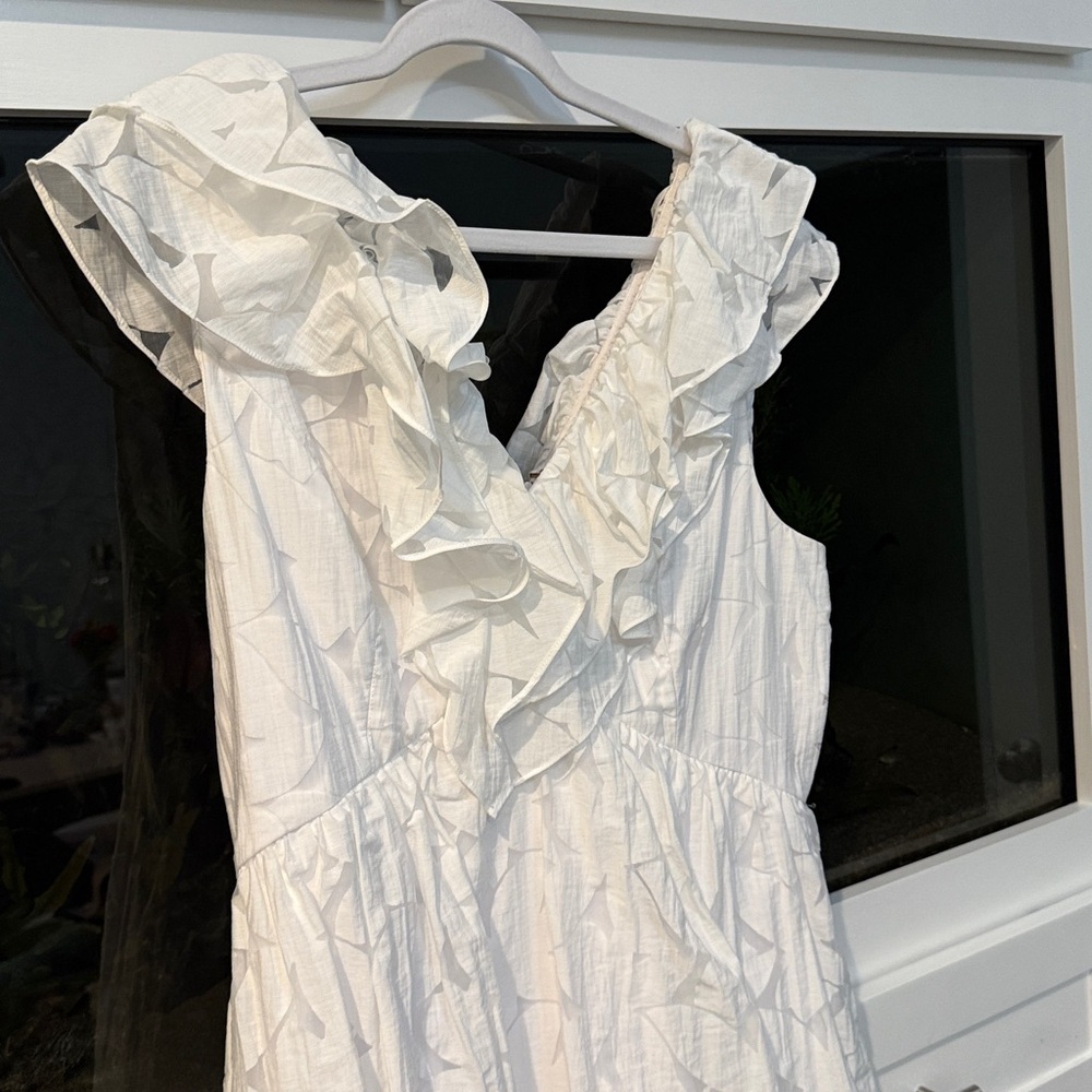 Lilly Pulitzer Ritamarie Ruffle Dress Resort White - Picture 3 of 6